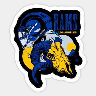 Squad Rams Sticker